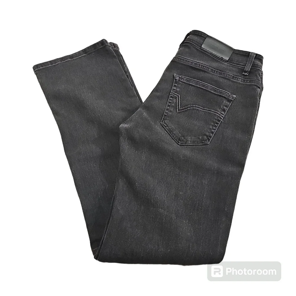 Arturo Calle Men's Black 801 Stretch Regular Medium Wash Faded Jeans 34X34 - Picture 3 of 12